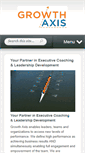 Mobile Screenshot of growthaxis.com